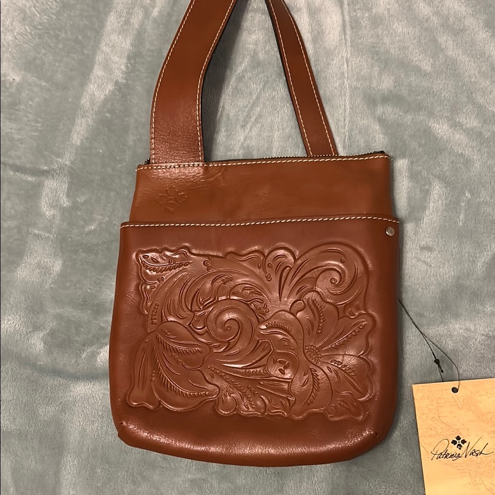Auburn Leather Shoulder Bag